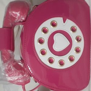RETRO WORKING  PHONE BAG NWOT